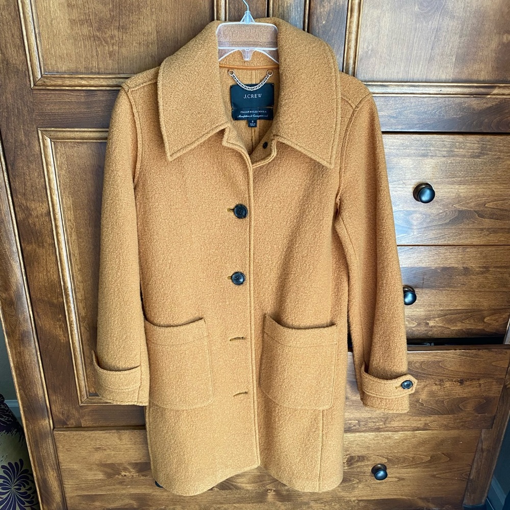 J crew boiled wool lady coat 2
